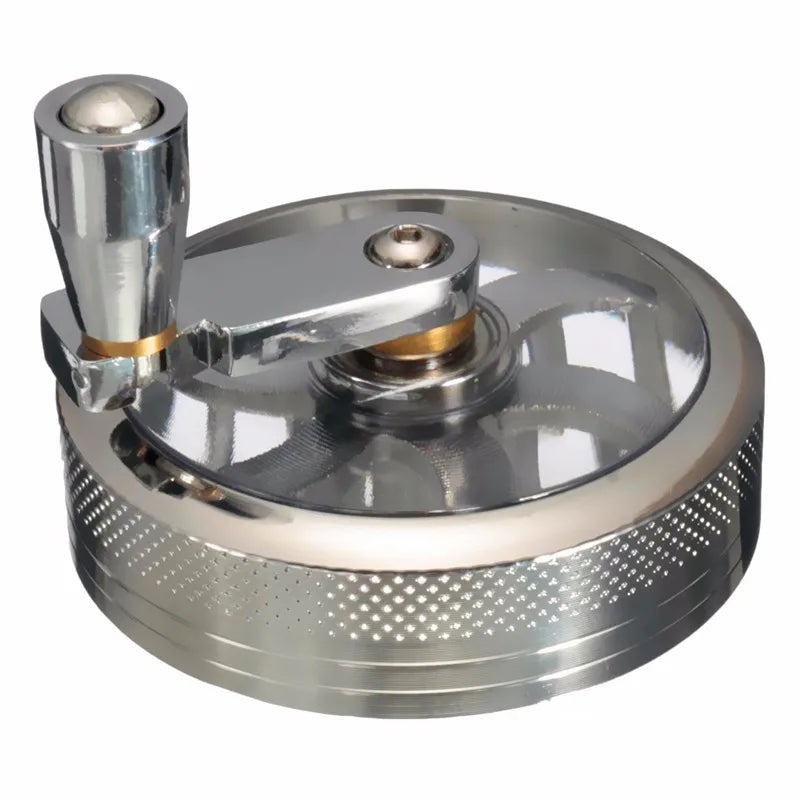 4-Layer Metal Herb Grinder 40mm (1.57 in) - Aluminum Alloy Spice Crusher & Herb Mill