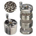 4-Layer Metal Herb Grinder 40mm (1.57 in) - Aluminum Alloy Spice Crusher & Herb Mill